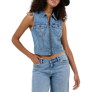 Thumbnail 1: Wrangler Wrangler Juniors Dallas Denim Vest 