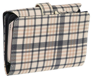 Thumbnail 4: Mundi Mundi Amsterdam Kleen Plaid RFID Trifold Wallet 