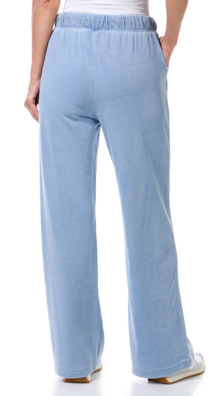 Thumbnail 2: GOTTEX Gottex Womens Solid Wide Leg Sweatpants 