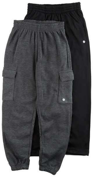 Thumbnail 1: RBX RBX Big Boys 2 Pk Fleece Jogger Pants 