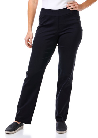 Thumbnail 1: Erin London Erin London Womens Pull-On Twill Pants 