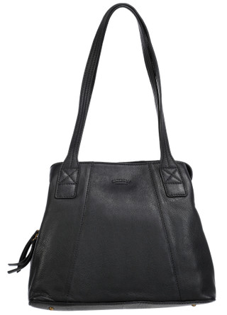 Thumbnail 1: AIMEE KESTENBERG American Leather Co. Ada Triple Entry Tote Bag Purse 