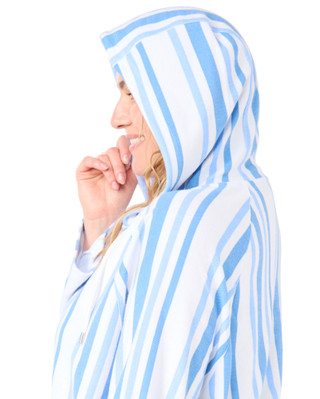Thumbnail 3: REEL LEGENDS Reel Legends Plus Long Sleeve Baja Striped Hoodie 