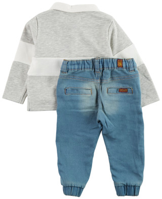 Thumbnail 2: 7 FOR ALL MANKIND 7 For All Mankind Baby Boys 2 Pc Top & Pants Set 
