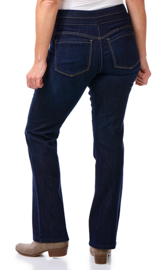 Thumbnail 2: Democracy Democracy Womens Ab-Tech High Rise Itty Bitty Bootcut Jeans 