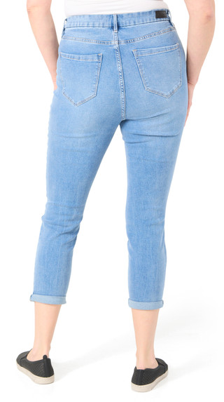 Thumbnail 2: Nicole Miller Nicole Miller Plus High Rise Skinny Ankle Jeans 