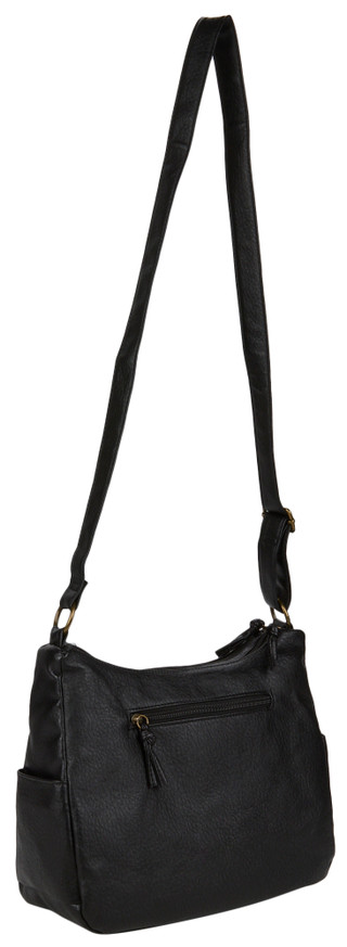 Thumbnail 3: Bueno Bueno Utility Double Pocket Hobo Satchel Bag 