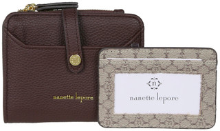Thumbnail 1: Nanette Lepore Nanette Lepore Leza Bifold Wallet with Card Case 