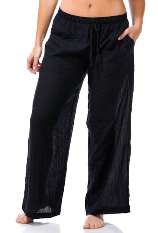 Thumbnail 1: J VALDI J Valdi Womens Classic Beach Swim Cover Up Pants 