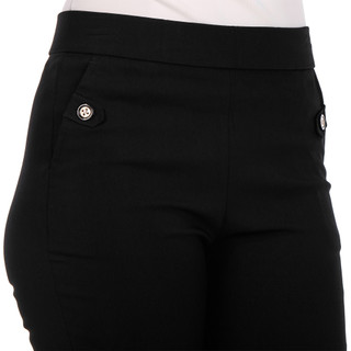 Thumbnail 3: Counterparts Counterparts Womens 25 in Button Tab Kick Flare Pants 