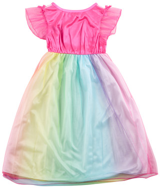 Thumbnail 2: Disney Disney Little Girls Princess Fantasy Tulle Nightgown 
