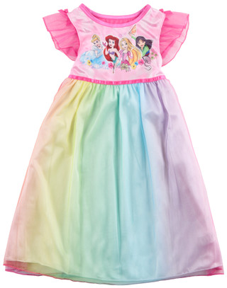 Thumbnail 1: Disney Disney Little Girls Princess Fantasy Tulle Nightgown 