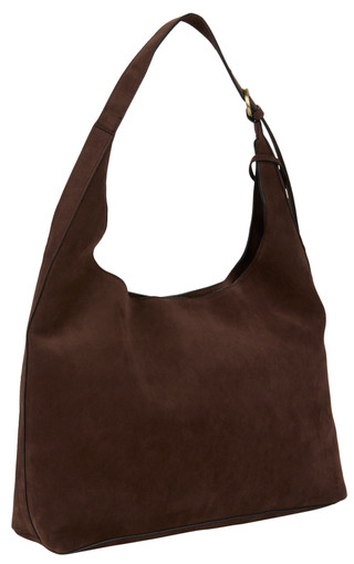 Thumbnail 2: BCBGeneration BCBGeneration Suede Satchel Hobo Bag 