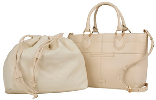 Thumbnail 3: Vince Camuto Vince Camuto Liann Solid Color Leather Crossbody Tote Bag 