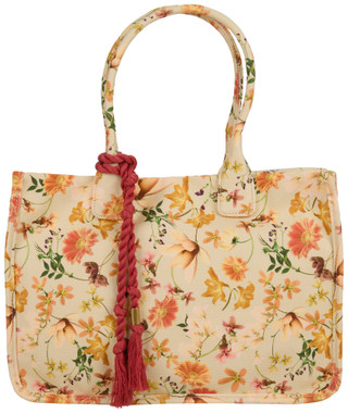 Thumbnail 1: Vince Camuto Vince Camuto Orla Floral Double Handle Woven Tote Bag 