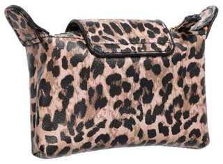 Thumbnail 2: Mundi Mundi Donna Leopard Print RFID Bag Charm 
