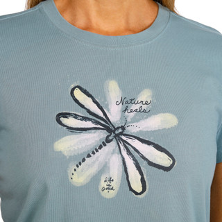 Thumbnail 3: Life is Good Life Is Good Womens Short Sleeve Dragonfly Crusher Tee 