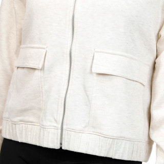 Thumbnail 2: Brisas Brisas Womens Athleisure Long Sleeve Full Zip Scuba Jacket 