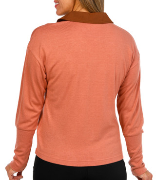 Thumbnail 2: BUNULU Bunulu Womens Long Sleeve Button Down Top 