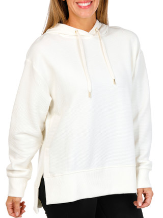 Thumbnail 1: Danskin Danskin Womens Active Ottoman Rib Hoodie 