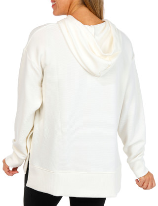 Thumbnail 2: Danskin Danskin Womens Active Ottoman Rib Hoodie 