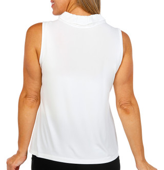 Thumbnail 2: Tommy Hilfiger Tommy Hilfiger Womens Sleeveless Ruffle Button Down Top 