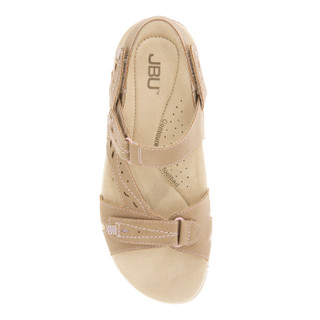 Thumbnail 2: JBU JBU Womens Stephie Vegan Flat Sandals 