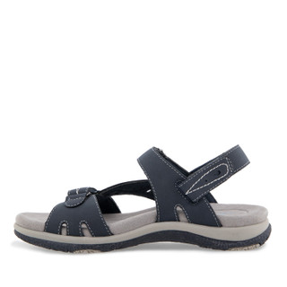 Thumbnail 4: JBU JBU Womens Stephie Wide Width Vegan Flat Sandals 
