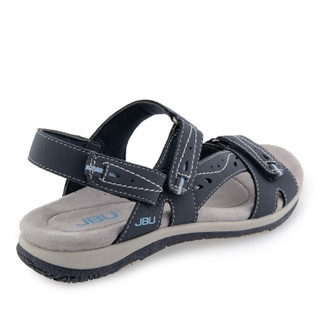 Thumbnail 7: JBU JBU Womens Stephie Wide Width Vegan Flat Sandals 