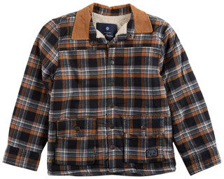 Thumbnail 1: Ben Sherman Ben Sherman Big Boys Plaid Button Down Shacket 