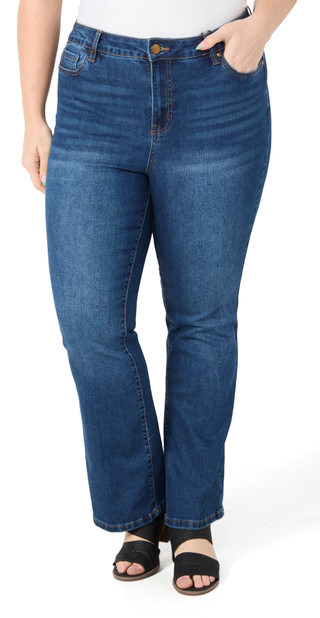 Thumbnail 1: D. Jeans D. Jeans Plus Skinny Boot Cut Jeans 