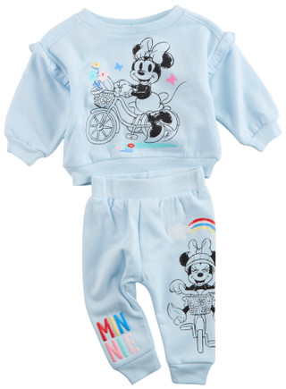 Thumbnail 1: Disney Disney Baby Girls 2 Pc Minnie Mouse Pants Set 