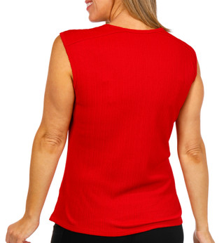 Thumbnail 3: Tommy Hilfiger Tommy Hilfiger Womens Cap Sleeve Shoulder Button Knit Top 