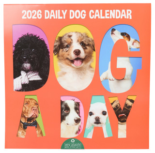 Thumbnail 1: TF Publishing TF Publishing Dog A Day 2026 Daily Wall Calendar 