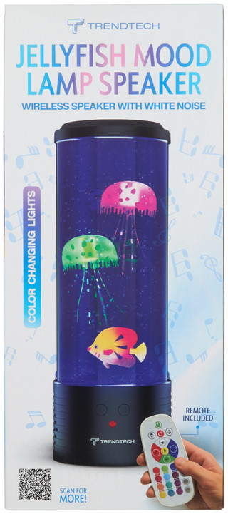 Thumbnail 1: WIRELESS EXPRESS Wireless Express Trendtech LED Jellyfish Lamp with Speaker 