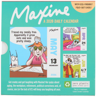 Thumbnail 3: TF Publishing TF Publishing Maxine 2026 Daily Desktop Calendar 
