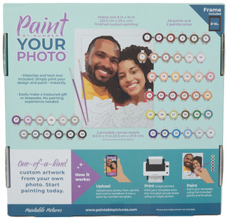 Thumbnail 2: PAINTABLE PICTURES Paintable Pictures Paint Your Photo Portrait Deluxe Edition 
