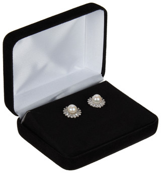 Thumbnail 1: LUCORAL Lucoral Freshwater Pearl Sterling Silver Stud Earrings 