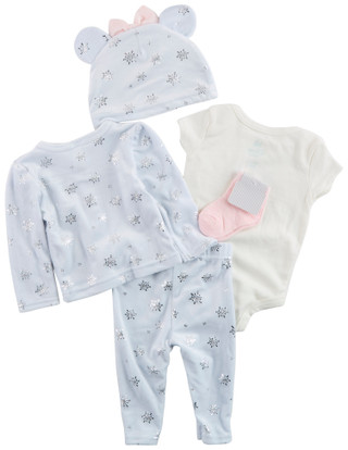 Thumbnail 2: Disney Disney Baby Girls 5 Pc Minnie Mouse Cardigan Set 