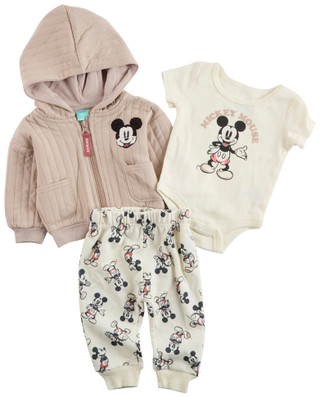 Thumbnail 1: Disney Disney Baby Boys 3 Pc Mickey Mouse Jacket Set 