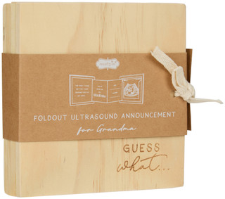 Thumbnail 2: Pearhead Pearhead Kate & Milo Grandma Foldout Baby Announcement 