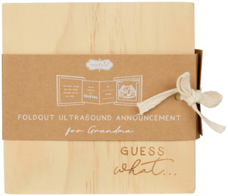 Thumbnail 1: Pearhead Pearhead Kate & Milo Grandma Foldout Baby Announcement 