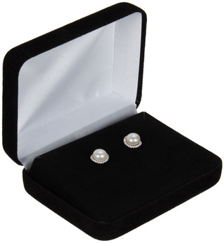 Thumbnail 1: LUCORAL Lucoral Freshwater Pearl Sterling Silver Stud Earrings 