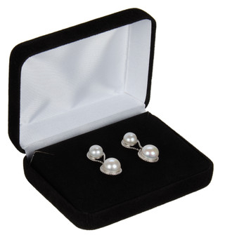 Thumbnail 1: LUCORAL Lucoral Freshwater Pearl Sterling Silver Drop Earrings 