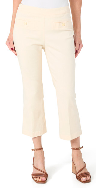 Thumbnail 1: Zac & Rachel Zac & Rachel Womens Pull-On Kick Flare Capris 