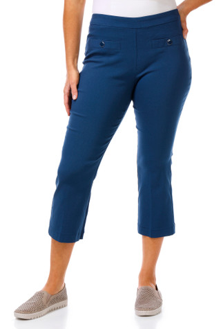Thumbnail 1: Zac & Rachel Zac & Rachel Womens Pull-On Kick Flare Capris 