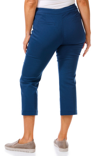 Thumbnail 2: Zac & Rachel Zac & Rachel Womens Pull-On Kick Flare Capris 