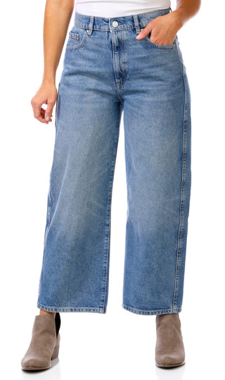 Thumbnail 1: JASON WU Jason Wu Womens High Rise Ankle Barrel Jeans 