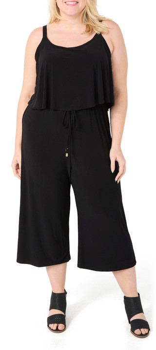 Thumbnail 1: NAIF Naif Plus Sleeveless Popover Jumpsuit 