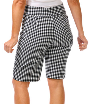 Thumbnail 2: Counterparts Women's Gingham Bermuda Shorts 